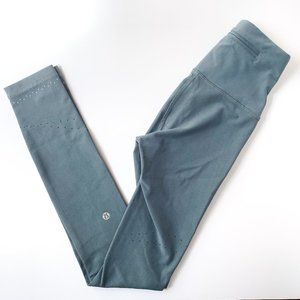Lululemon Athletica Blue Zoned In Tight *27"